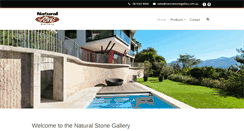 Desktop Screenshot of naturalstonegallery.com.au